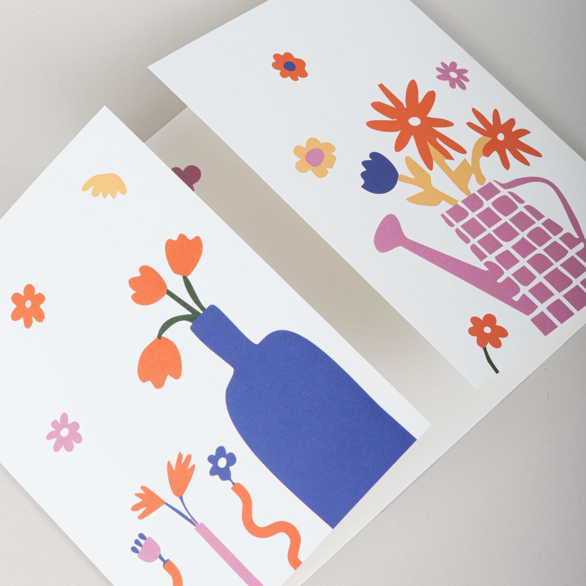 kaart met luikvouwontwerp