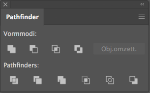 Pathfinder in Illustrator