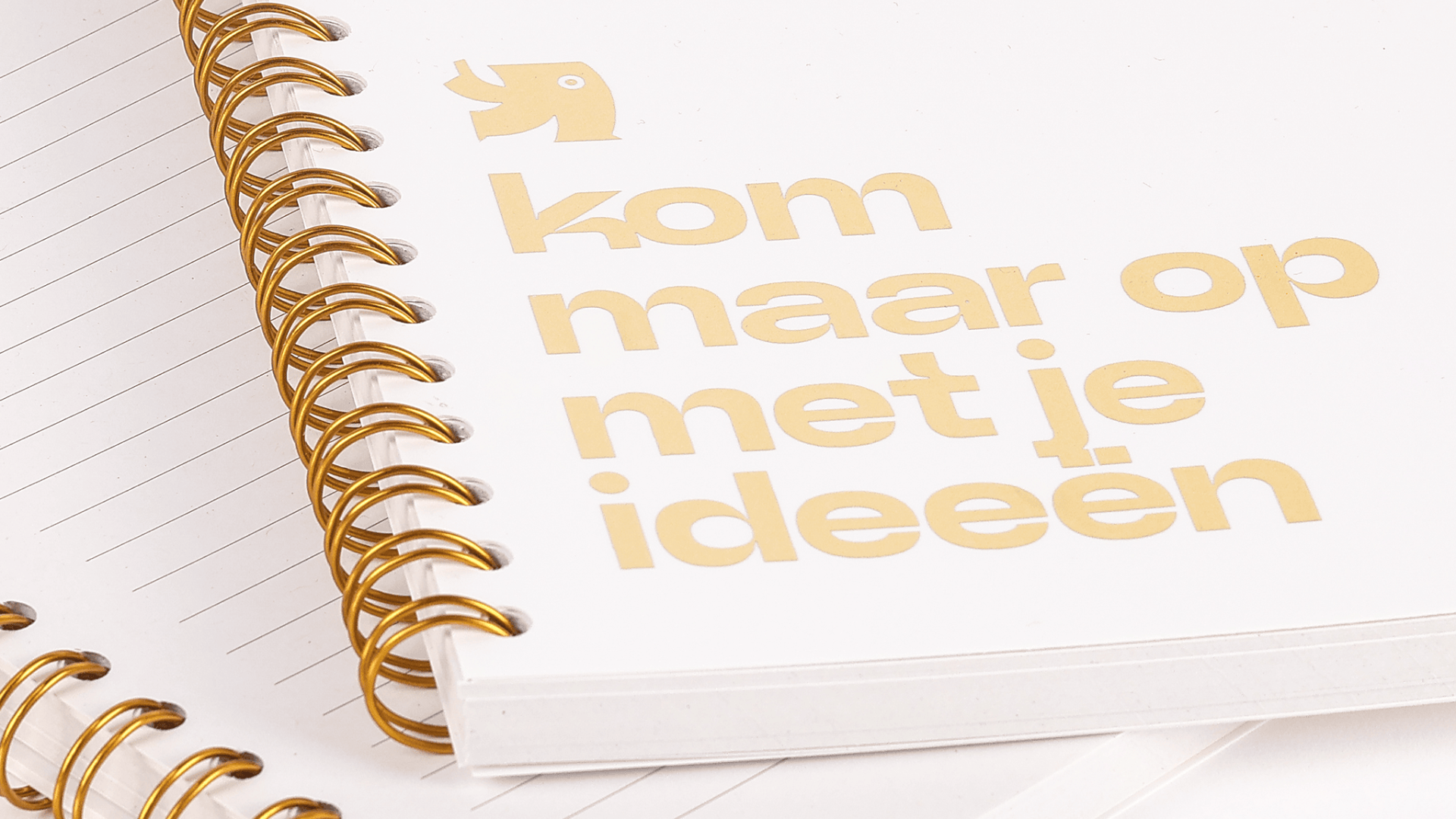 Verschil gouden Wire-O en gouden foliedruk