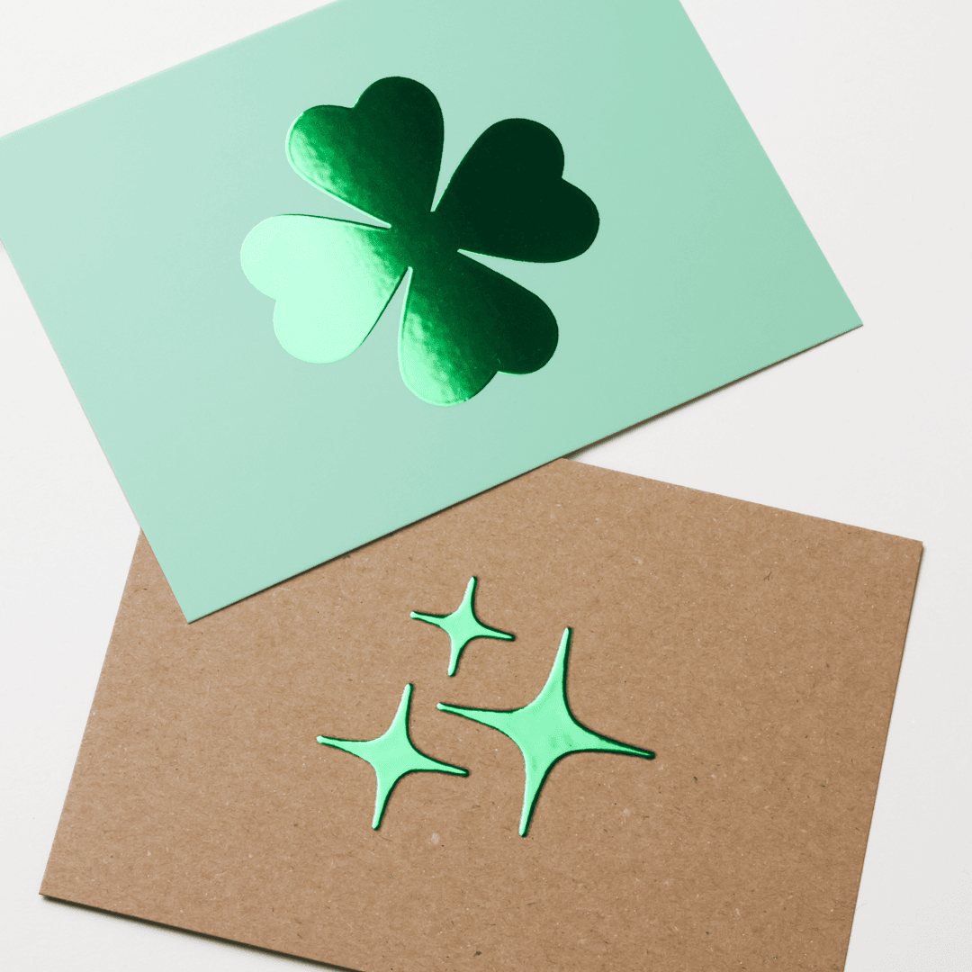 foliedruk groen inspiratie