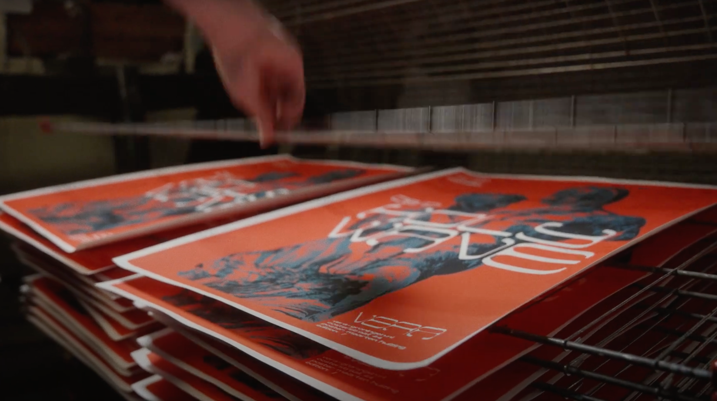 rode posters Maarten Huizing